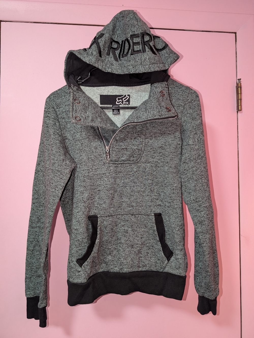 Fox Racing Grey Pullover Hoodie